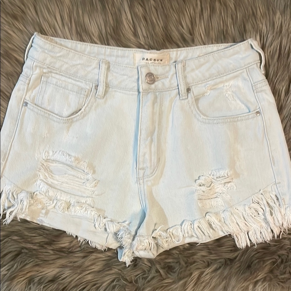 PacSun Distressed Denim Shorts
